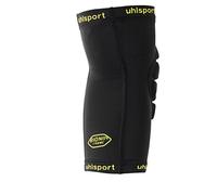 Uhlsport Codera Bionikframe/Coderas/Protecciones De Codo/Medias De Compresión/Acolchadas/Hombre, Negro, S