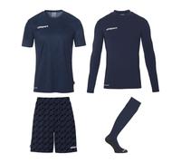 uhlsport Conjunto de Portero de fútbol Unisex - Conjunto de Camiseta progresiva - Conjunto Completo de Portero Compuesto por Camiseta - Conjunto de Camiseta para niños y Adultos