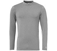 Uhlsport Distinction Colors Baselayer Camiseta de Manga Larga, HombreGris (Foncé), XL