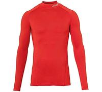 Uhlsport Distinction Pro Baselayer Turtle Neck Camiseta Térmica, Hombre, Red, 140
