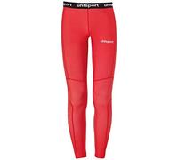 Uhlsport Distinction Pro Long Tights Shorts de Entrenamiento, Unisex Adulto, Red, S
