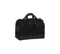 uhlsport Essential 50 litros Game Bag Bolsa de Deporte Bolsa de Viaje para Hombres y Mujeres - con Compartimento Inferior - Viajes, Fitness, Gimnasio, Balonmano, fútbol - Negro