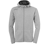 Uhlsport Essential Hood Jacket Chaqueta para hombre, Hombre, Gris Oscuro Mezcla, 116