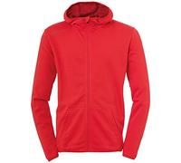 Uhlsport Essential Hood Jacket Chaqueta para Hombre, Hombre, Rojo, XL