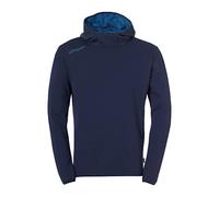 Uhlsport Essential Hoodie Sudadera con Capucha para Hombre algodón/poliéster Reciclado Marino - Tamaño 128