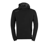 Uhlsport Essential Hoodie Sudadera con Capucha para Hombre algodón/poliéster Reciclado Negro - Tamaño 4XL