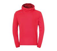 Uhlsport Essential Hoodie Sudadera con Capucha para Hombre algodón/poliéster Reciclado Rojo - Tamaño 164