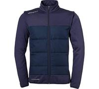 Uhlsport Essential Multi Jacket With Rem. Sleeves Chaqueta De Fútbol Con Mangas Desmontables, Hombre, azul marino, XL