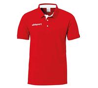 Uhlsport Essential Prime Polo Shirt Camiseta De Entrenamiento, Hombre, Rojo, 4XL