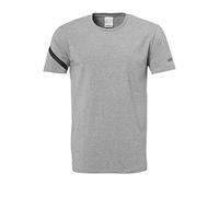 Uhlsport Essential Pro Shirt Camiseta Casual De Hombre, Hombre, Gris Oscuro Mezcla, S
