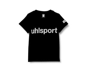 Uhlsport Essential Promo Camiseta Camiseta De Entrenamiento, Hombre, Negro, XXXS