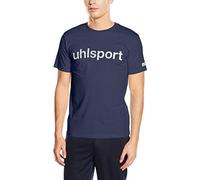 Uhlsport Essential Promo T-Shirt Camiseta De Entrenamiento, Hombre, Azul Marino, S