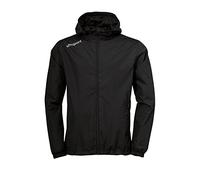 Uhlsport Essential Rain Jacket Chaqueta Impermeable Para Hombre, Hombre, negro/blanco, XL