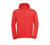 Uhlsport Essential Rain Jacket Chaqueta Impermeable Para Hombre, Hombre, rojo/blanco, M