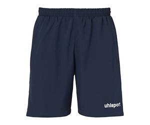 Uhlsport Essential Woven Shorts Shorts De Fútbol con Bolsillos, Hombre, Azul Marino, 128