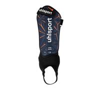 uhlsport Flex Plate Espinilleras de fútbol: Protectores de fútbol Ligeros y Flexibles con Soporte de Tobillo, Ajuste anatómico y Alta amortiguación