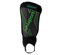 uhlsport Flex Plate espinilleras Futbol niño y Adulto sujeta espinilleras Futbol - Ultraligera con protección para el Tobillo - absorción de Impactos, Acolchada y Protectora