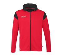 uhlsport Fußball Squad 27 Track Hood Jacket Chaqueta de entrenamiento unisex chaqueta deportiva sudadera con capucha y cuello alto