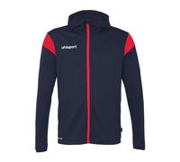 uhlsport Fußball Squad 27 Track Hood Jacket Chaqueta de entrenamiento unisex chaqueta deportiva sudadera con capucha y cuello alto