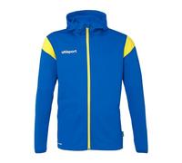 uhlsport Fußball Squad 27 Track Hood Jacket Chaqueta de entrenamiento unisex chaqueta deportiva sudadera con capucha y cuello alto