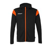 uhlsport Fußball Squad 27 Track Hood Jacket Chaqueta de Entrenamiento Unisex Chaqueta Deportiva Sudadera con Capucha y Cuello Alto