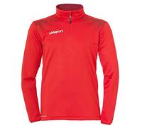 Uhlsport Goal Jersey con Cremallera de 1/4, Hombre, Rojo/Burdeos, XL
