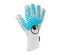 uhlsport Guantes de Portero de fútbol Fangmaschine Cybertec - Espuma Adhesiva Supergrip+ con protección para los Dedos