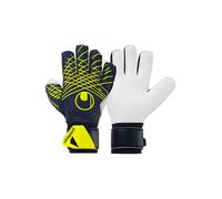 uhlsport Guantes de Portero de fútbol Prediction Soft Flex Frame - Guantes de Portero para niños y Adultos con protección para los Dedos