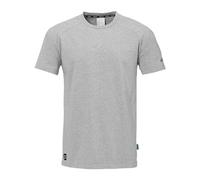 uhlsport ID T-Shirt Camiseta, Gris Oscuro Mezcla, 128-134 cm (8-9 Años) Unisex