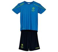 Uhlsport Ligue 1 Team Kit Kit De Fútbol, Hombre, Jeans Azul/Amarillo Fluor, 152