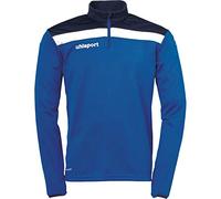 Uhlsport Offense 23 1/4 Zip Top Camiseta 1/4 De Fútbol para Hombre, Hombre, Azur/Azul Marino/Blanco, 128