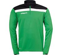 Uhlsport Offense 23 1/4 Zip Top Camiseta 1/4 De Fútbol para Hombre, Hombre, Verde/Negro/Blanco, XXXL
