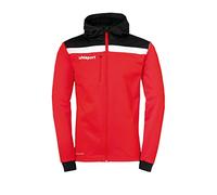 Uhlsport Offense 23 Multi Hood Jacket Chaqueta Con Capucha Para Hombre, Hombre, rojo/negro/blanco, S