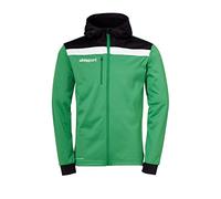 Uhlsport Offense 23 Multi Hood Jacket Chaqueta Con Capucha Para Hombre, Hombre, verde/negro/blanco, L