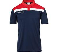 Uhlsport Offense 23 Polo Shirt Polo para Hombre, Hombre, Azul Marino/Rojo/Blanco, 152