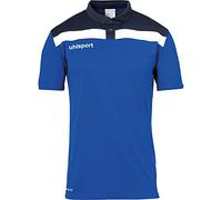 Uhlsport Offense 23 Polo Shirt Polo para Hombre, Hombre, Azur/Azul Marino/Blanco, XXL