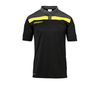 Uhlsport Offense 23 Polo Shirt Polo para Hombre, Hombre, Negro/Antracita/Lima amar, 164