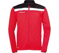 Uhlsport Offense 23 Poly Jacket Chaqueta De Poliéster Para Hombre, Hombre, rojo/negro/blanco, M