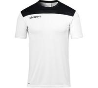 Uhlsport Offense 23 Poly Shirt Camiseta De Fútbol para Hombre, Hombre, Blanco/Negro/Antracita, XL