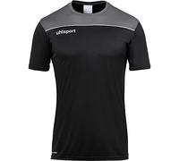 Uhlsport Offense 23 Poly Shirt Camiseta De Fútbol para Hombre, Hombre, Negro/Antracita/Blanco, XXXL