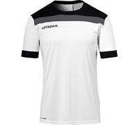 Uhlsport Offense 23 Shirt Shortsleeved Camiseta De Fútbol para Hombre, Hombre, Blanco/Negro/Antracita, M