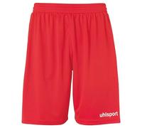 Uhlsport Performance Shorts Pantalones Cortos Deportivos, para Hombres, Deporte, Fútbol, Fitness, Senderismo, Ciclismo, Running, 100% Poliéster Reciclado, Tamaño 116, Rojo/Blanco