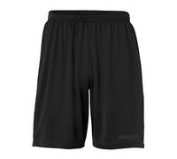 Uhlsport Performance Shorts Pantalones Cortos Deportivos, para Hombres, Deporte, Fútbol, Fitness, Senderismo, Ciclismo, Running - 100% Poliéster Reciclado, Tamaño 152, Negro