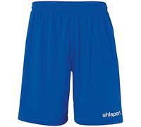 Uhlsport Performance Shorts Pantalones Cortos Deportivos, para Hombres, Deporte, Fútbol, Fitness, Senderismo, Ciclismo, Running, 100% Poliéster Reciclado, Tamaño 140, Azul/Blanco