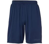 uhlsport Performance Shorts Pantalones Cortos Deportivos para Hombres Shorts Sports Deporte Fútbol Fitness Senderismo Ciclismo Running - 100% poliéster Reciclado - Azul Marino - Tamaño XL