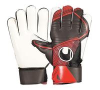 Guantes de portero uhlsport powerline starter soft negro/rojo 8