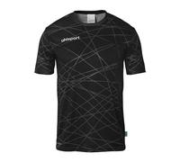 uhlsport Prediction Shirt Camiseta Deportiva de Manga Corta, Camiseta de fútbol para porteros y Jugadores - Camiseta de Portero para niños y Adultos