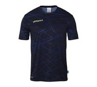 uhlsport Prediction Shirt Camiseta Deportiva de Manga Corta, Camiseta de fútbol para porteros y Jugadores - Camiseta de Portero para niños y Adultos