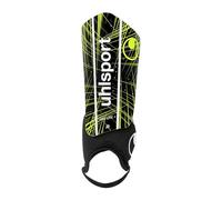 uhlsport Pro Lite Plus Espinilleras de fútbol: Protectores de fútbol ultraligeros con Soporte de Tobillo, líneas Flexibles y absorción de Alto Impacto