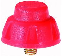 Uhlsport PS 3 Hardground Tacos, Rojo, 12/14 mm